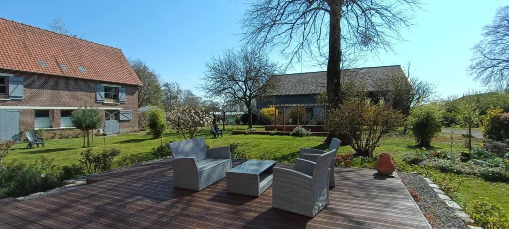 Béhen Les Reves De Baie De Somme Chambres D'Hotes , Table D'Hotes Et Spa מראה חיצוני תמונה